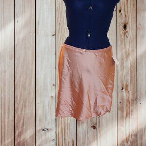 Altar'd State Satin-like mini Skirt, NWT Pink, Large